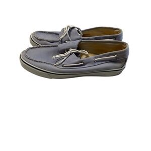 Sperry Top-Sider Women's Size 11M Light Blue Canvas Boat Shoes Loafers SW46068A